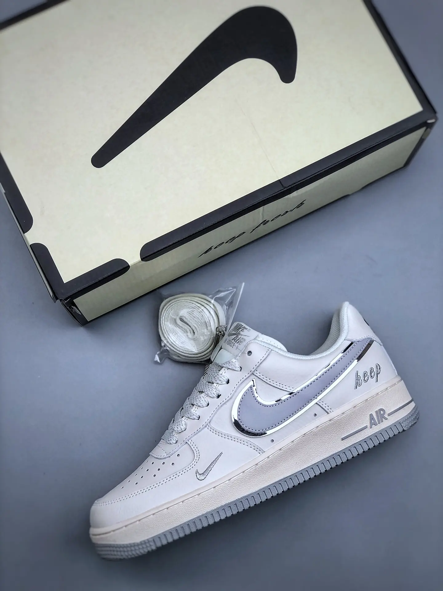 YASSW | Nike Air Force 1 Low Keep Fresh White Grey Sneakers Review