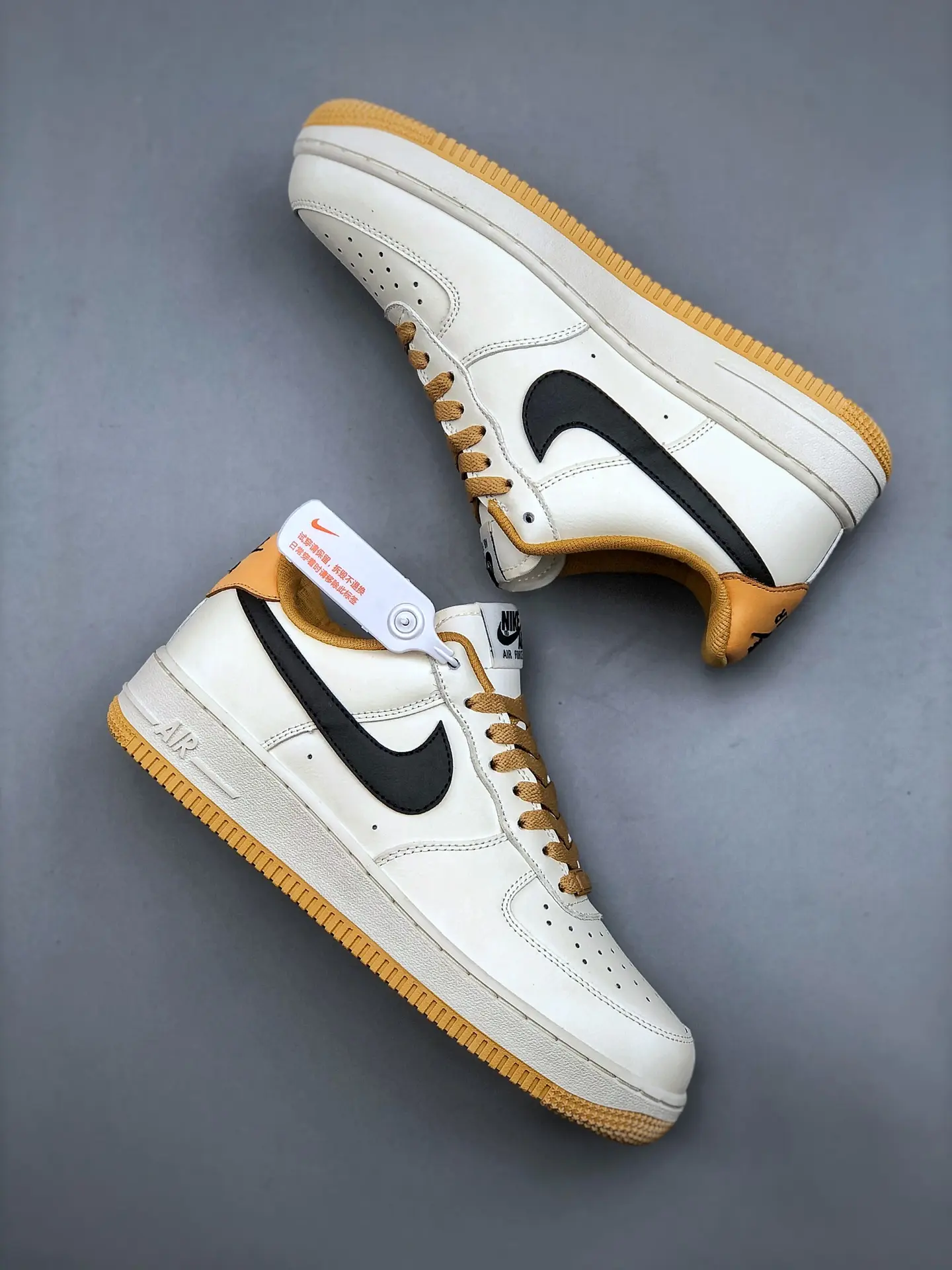 YASSW | Nike Air Force 1 Low Sail Tan Black Shoes Review